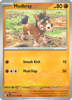 Mudbray z edície Temporal Forces, karta č.91