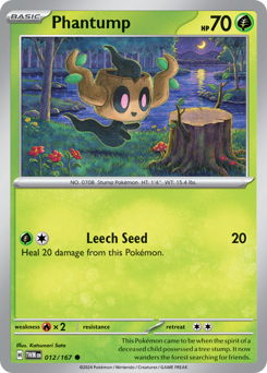 Phantump z edície Twilight Masquerade, karta č.12