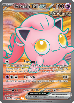 Scream Tail ex z edície Twilight Masquerade, karta č.197