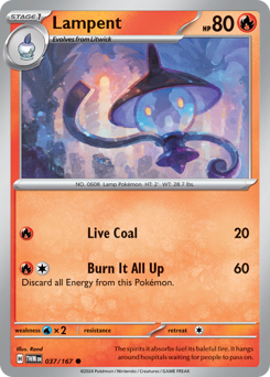 Lampent z edície Twilight Masquerade, karta č.37