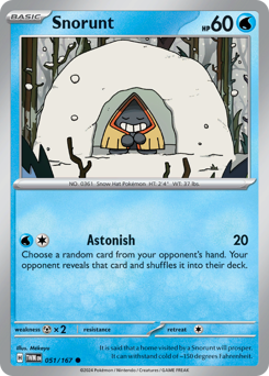 Snorunt z edície Twilight Masquerade, karta č.51