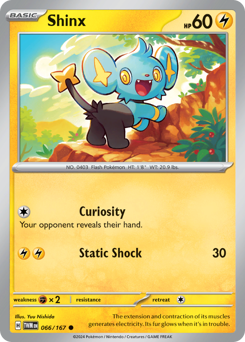 Shinx z edície Twilight Masquerade, karta č.66