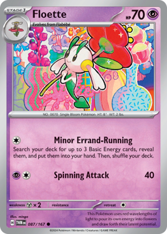 Floette z edície Twilight Masquerade, karta č.87