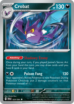Crobat z edície Shrouded Fable, karta č.29