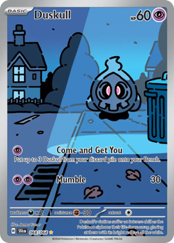 Duskull z edície Shrouded Fable, karta č.68