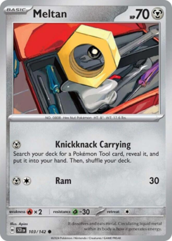 Meltan z edície Stellar Crown, karta č.103