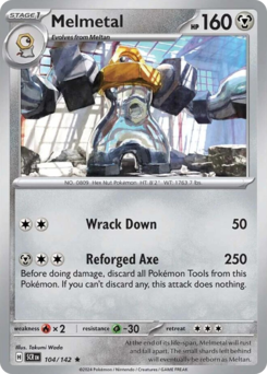 Melmetal z edície Stellar Crown, karta č.104