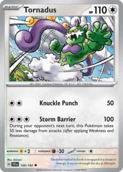 Tornadus z edície Stellar Crown, karta č.120
