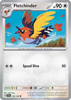 Fletchinder z edície Stellar Crown, karta č.122