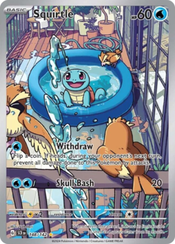 Squirtle, ukážková karta
