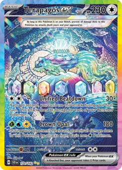 Terapagos ex z edície Stellar Crown, karta č.170