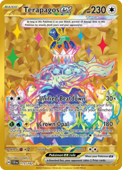 Terapagos ex z edície Stellar Crown, karta č.173