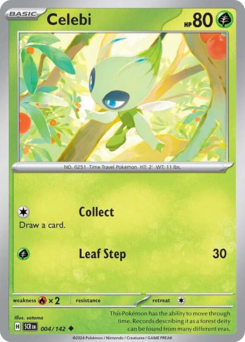 Celebi z edície Stellar Crown, karta č.4