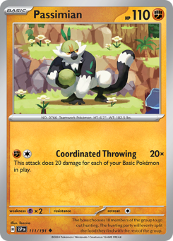 Passimian z edície Surging Sparks, karta č.111