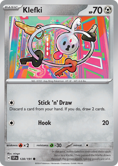 Klefki z edície Surging Sparks, karta č.128