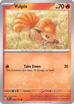 Vulpix z edície Surging Sparks, karta č.16