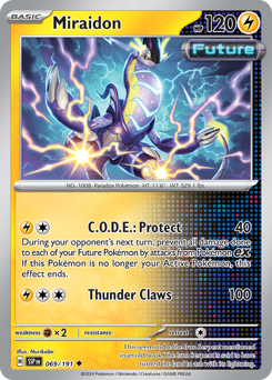 Miraidon z edície Surging Sparks, karta č.69