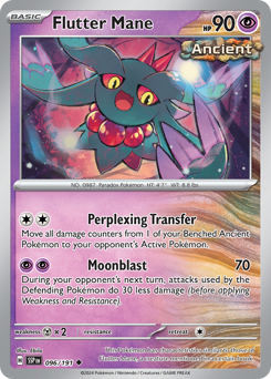 Flutter Mane z edície Surging Sparks, karta č.96