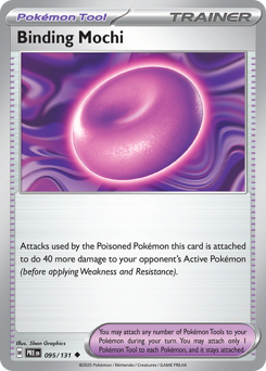 Binding Mochi z edície Prismatic Evolutions, karta č.95