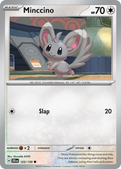 Minccino z edície Journey Together, karta č.125