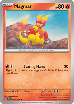Magmar z edície Journey Together, karta č.20