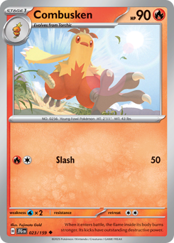 Combusken z edície Journey Together, karta č.23