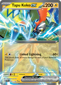 Tapu Koko ex z edície Journey Together, karta č.51