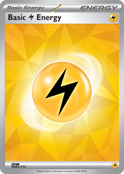 Basic Lightning Energy z edície Scarlet & Violet Energies, karta č.12