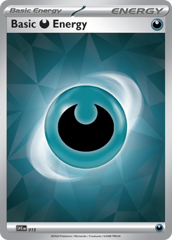 Basic Darkness Energy z edície Scarlet & Violet Energies, karta č.15