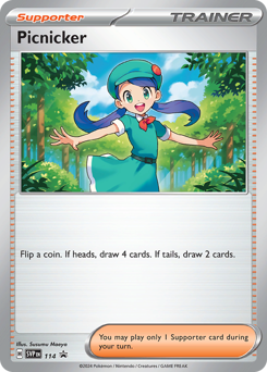 Picnicker z edície Scarlet & Violet Black Star Promos, karta č.114
