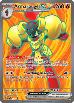Armarouge ex z edície Scarlet & Violet Black Star Promos, karta č.125