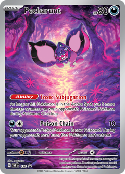 Pecharunt z edície Scarlet & Violet Black Star Promos, karta č.129