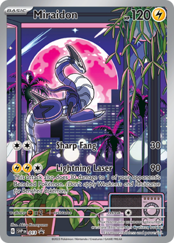 Miraidon z edície Scarlet & Violet Black Star Promos, karta č.13