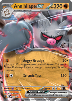 Annihilape ex z edície Scarlet & Violet Black Star Promos, karta č.32