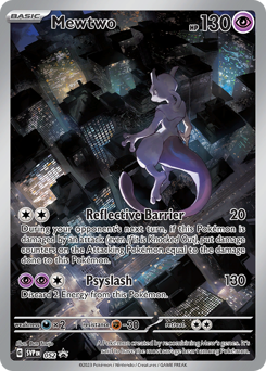Mewtwo z edície Scarlet & Violet Black Star Promos, karta č.52