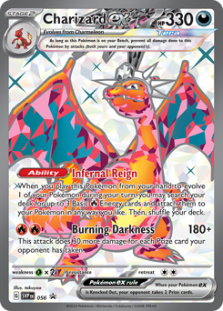 Charizard ex z edície Scarlet & Violet Black Star Promos, karta č.56