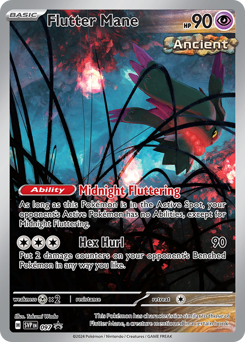 Flutter Mane z edície Scarlet & Violet Black Star Promos, karta č.97