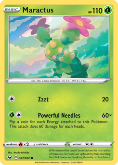 Maractus z edície Sword & Shield, karta č.7