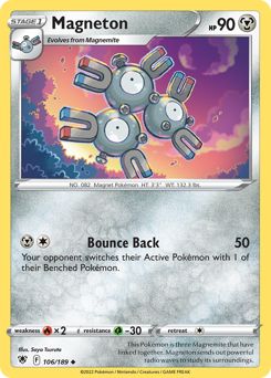 Magneton z edície Astral Radiance, karta č.106