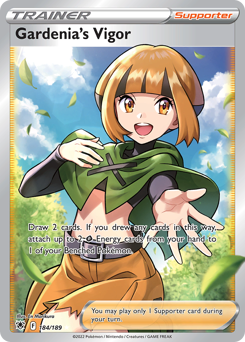 Gardenia's Vigor z edície Astral Radiance, karta č.184