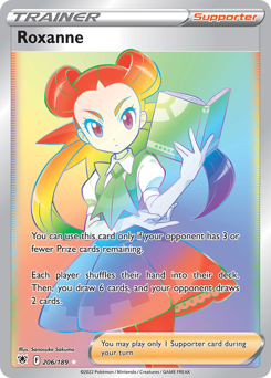 Roxanne z edície Astral Radiance, karta č.206