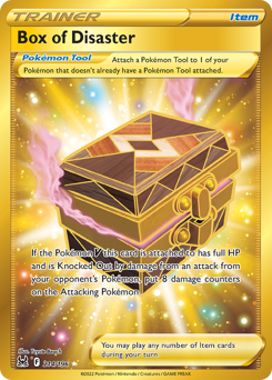 Box of Disaster z edície Lost Origin, karta č.214