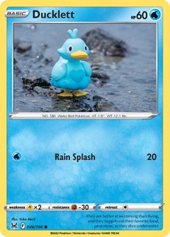 Ducklett z edície Lost Origin, karta č.46