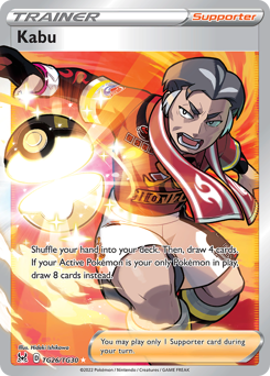 Kabu z edície Lost Origin Trainer Gallery, karta č.TG26