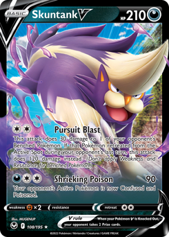 Skuntank V z edície Silver Tempest, karta č.108