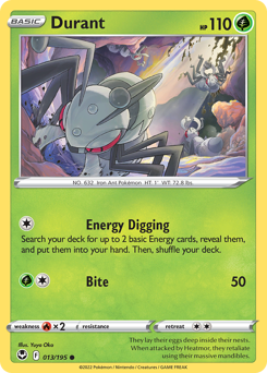 Durant z edície Silver Tempest, karta č.13