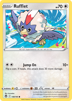 Rufflet z edície Silver Tempest, karta č.148