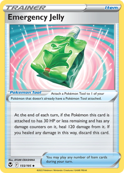 Emergency Jelly z edície Silver Tempest, karta č.155