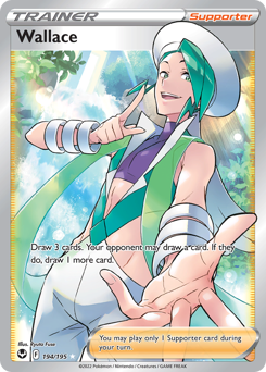 Wallace z edície Silver Tempest, karta č.194