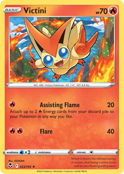 Victini z edície Silver Tempest, karta č.23